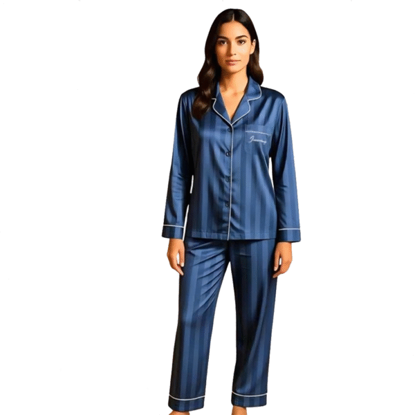 Blue Women Night PJ Set (China Import)
