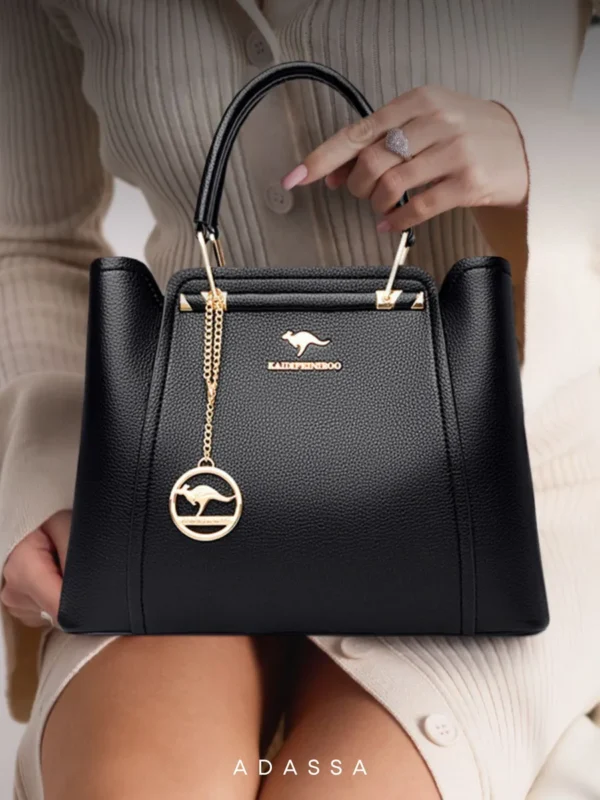Kangaroo Luxury Leather Handbag - Crossbody